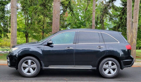 2011 Acura MDX for sale at CLEAR CHOICE AUTOMOTIVE in Milwaukie OR