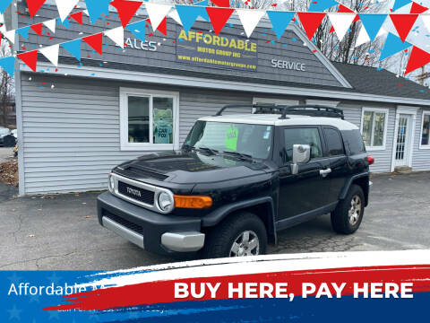 2007 Toyota FJ Cruiser for sale at Affordable Motor Group Inc in Worcester MA