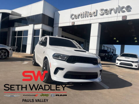 2021 Dodge Durango for sale at Seth Wadley Chevy Perry in Perry OK