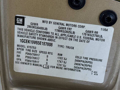 2005 Chevrolet Silverado 1500
