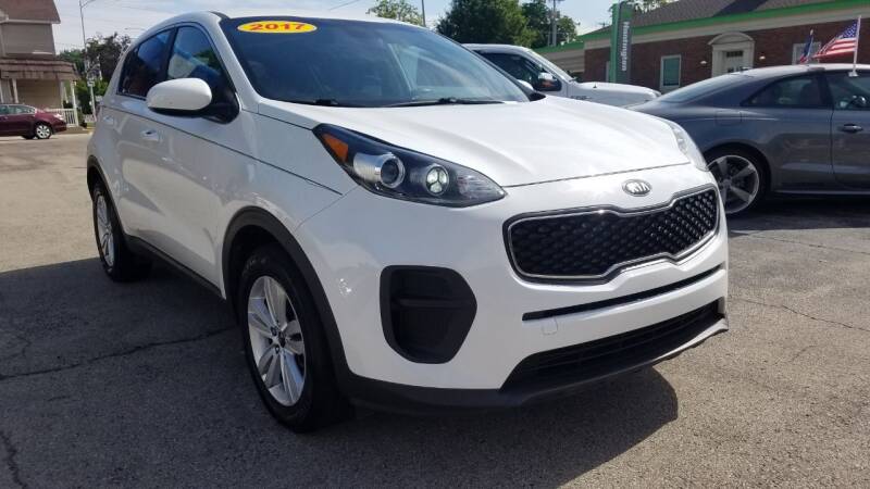 2017 Kia Sportage for sale at BELLEFONTAINE MOTOR SALES in Bellefontaine OH