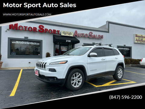 2014 Jeep Cherokee for sale at Motor Sport Auto Sales in Waukegan IL