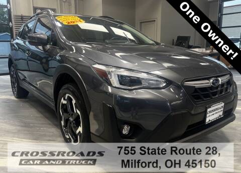 2021 Subaru Crosstrek for sale at Crossroads Car & Truck in Milford OH
