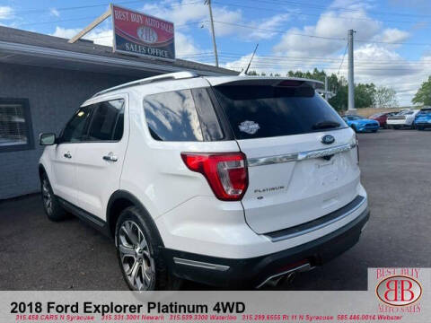 2018 Ford Explorer Platinum