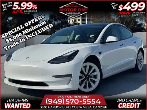 2021 Tesla Model 3 Long Range