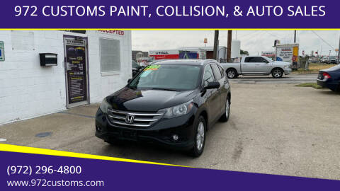 2013 Honda CR-V for sale at 972 CUSTOMS PAINT, COLLISION, & AUTO SALES in Duncanville TX