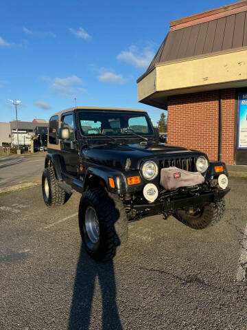 1997 Jeep Wrangler for sale at DC MOTORS LLC in Auburn WA