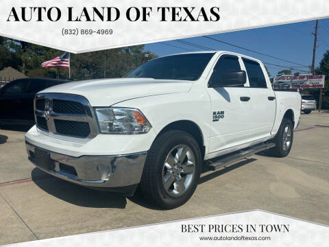 2019 RAM 1500 Classic for sale at Auto Land Of Texas in Cypress TX