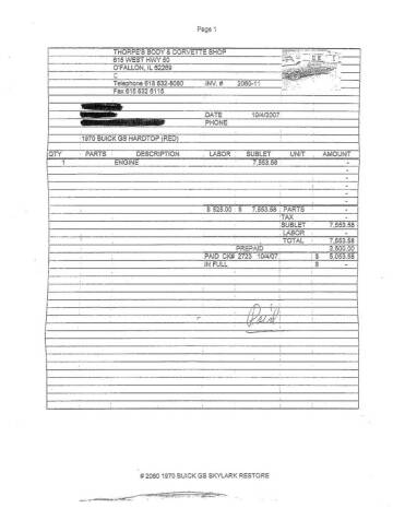 1970 Buick Gran Sport