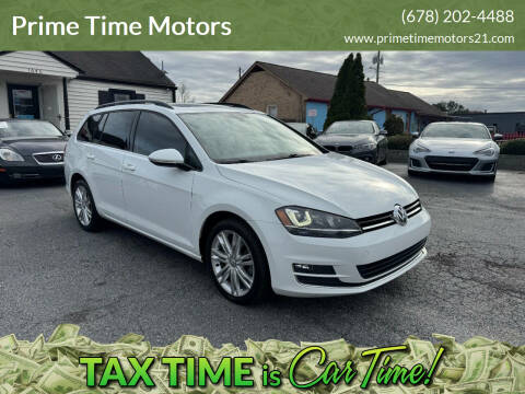 2015 Volkswagen Golf SportWagen for sale at Prime Time Motors in Marietta GA