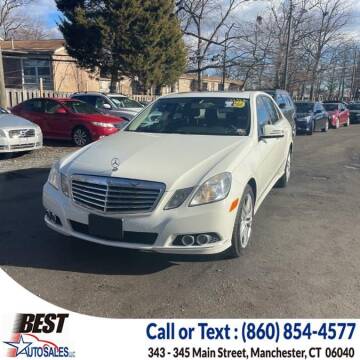 2010 Mercedes-Benz E-Class for sale at Best Auto Sales in Manchester CT