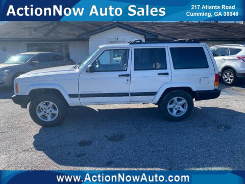 2000 Jeep Cherokee for sale at ACTION NOW AUTO SALES in Cumming GA