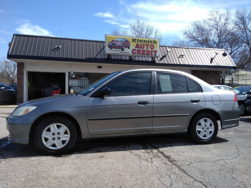 2005 Honda Civic for sale at KINNICK AUTO CREDIT LLC in Kansas City MO