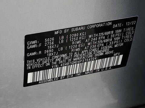 2023 Subaru Outback Limited XT