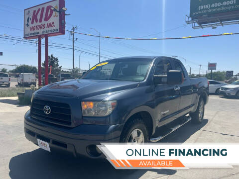 2007 Toyota Tundra for sale at Kid Motors Inc in El Paso TX