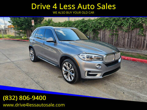 2017 BMW X5 for sale at Drive 4 Less Auto Sales in Houston TX