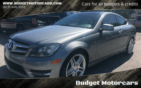 2013 Mercedes-Benz C-Class for sale at Budget Motorcars in Tampa FL