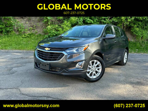 2020 Chevrolet Equinox for sale at GLOBAL MOTORS in Binghamton NY