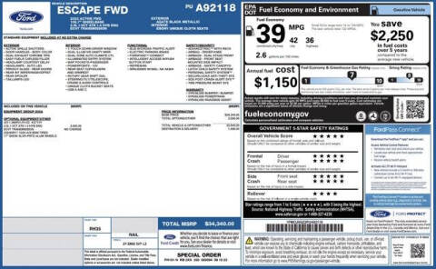 2023 Ford Escape Hybrid Active