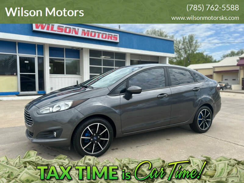 2017 Ford Fiesta for sale at Wilson Motors in Junction City KS