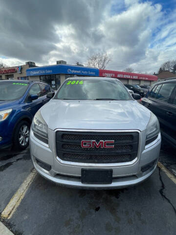 2016 GMC Acadia for sale at Planet Auto Sales in Belleville MI