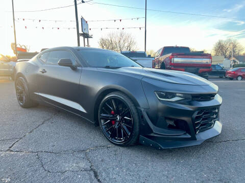 2017 Chevrolet Camaro for sale at Lion's Auto INC in Denver CO