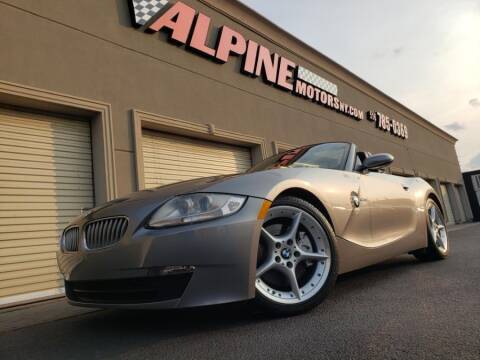 2008 BMW Z4 for sale at Alpine Motors Certified Pre-Owned in Wantagh NY
