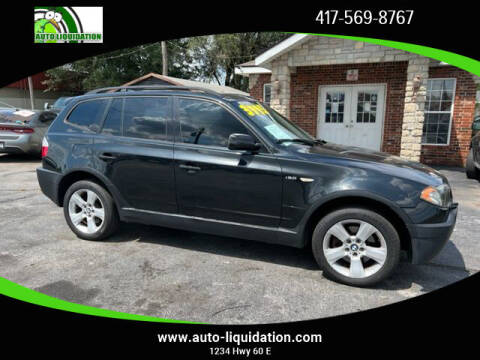 2004 BMW X3 for sale at Auto Liquidation in Springfield MO