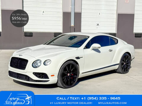 2017 Bentley Continental GT V8