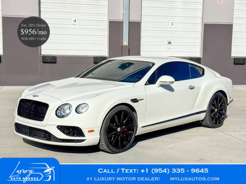 2017 Bentley Continental GT V8