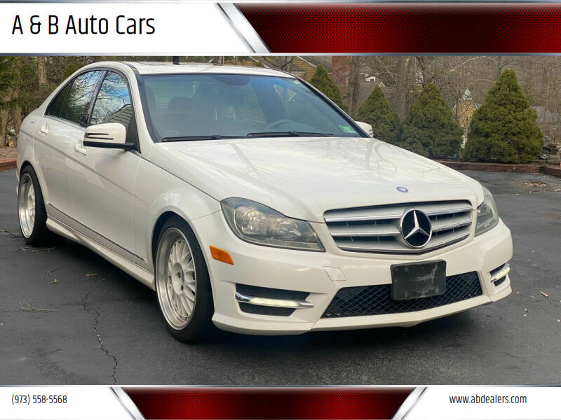 2013 Mercedes-Benz C-Class for sale at A & B Auto Cars in Newark NJ