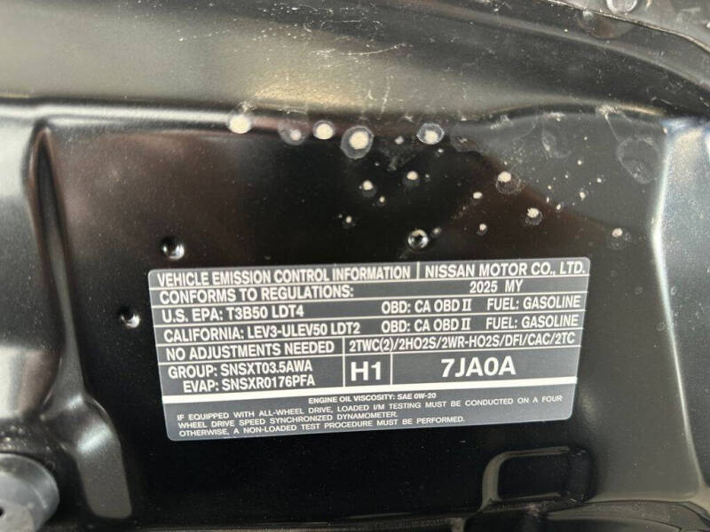 2025 Infiniti QX80 Sensory