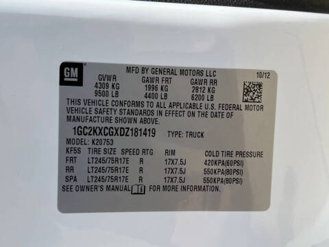 2013 Chevrolet Silverado 2500HD