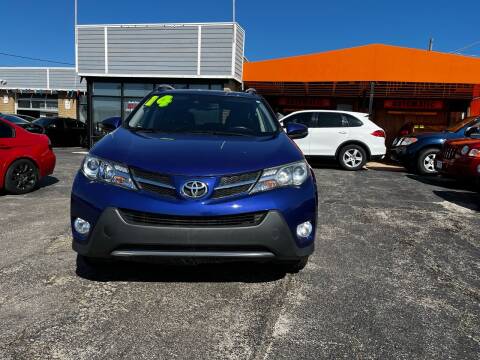 2014 Toyota RAV4 for sale at North Chicago Car Sales Inc in Waukegan IL