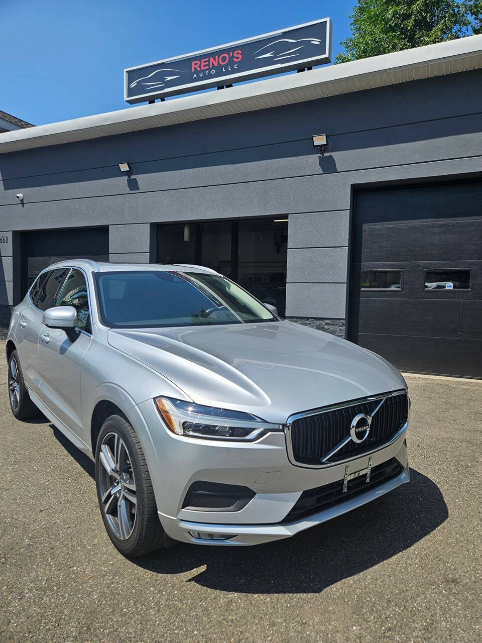 2021 Volvo XC60 for sale at RENOS AUTO SALES LLC in Waterbury, CT