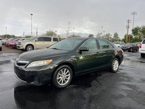 2011 Toyota Camry Hybrid for sale at CAR WORLD in Tucson AZ