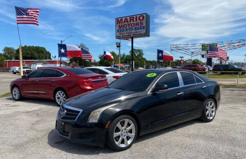 2013 Cadillac ATS for sale at Mario Motors in South Houston TX