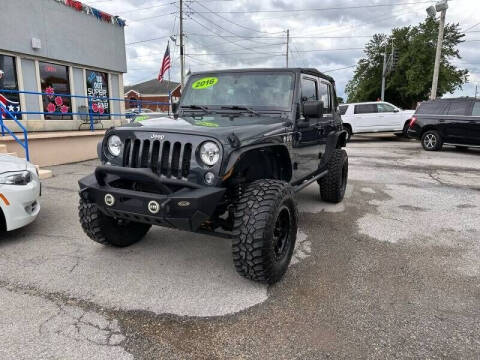 2016 Jeep Wrangler Unlimited for sale at Bagwell Motors in Springdale AR