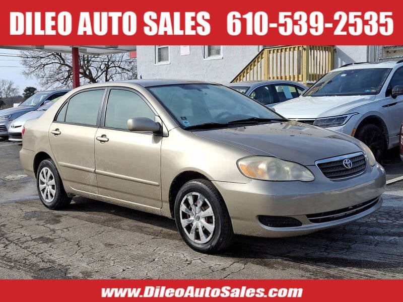 2008 Toyota Corolla for sale at Dileo Auto Sales in Norristown PA