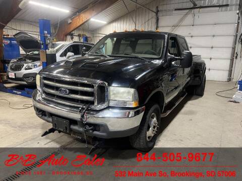 2002 Ford F-350 Super Duty for sale at B & B Auto Sales in Brookings SD