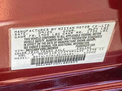 2025 Nissan Versa SR