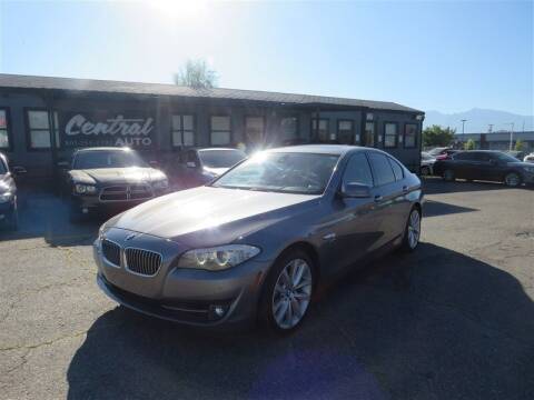 2012 BMW 5 Series for sale at Central Auto in South Salt Lake UT