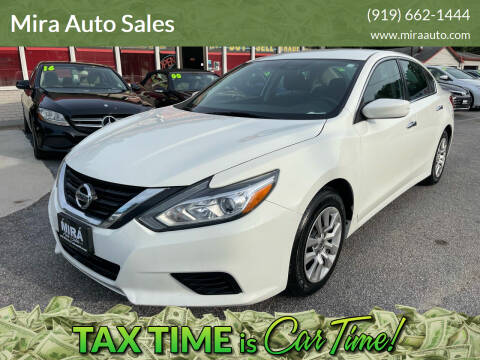 2018 Nissan Altima for sale at Mira Auto Sales in Raleigh NC