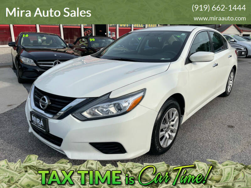 2018 Nissan Altima for sale at Mira Auto Sales in Raleigh NC
