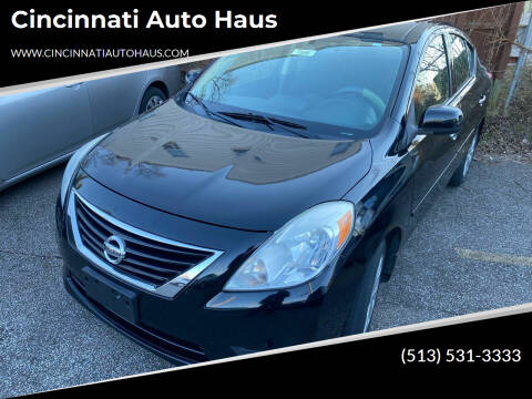 2014 Nissan Versa for sale at Cincinnati Auto Haus in Cincinnati OH