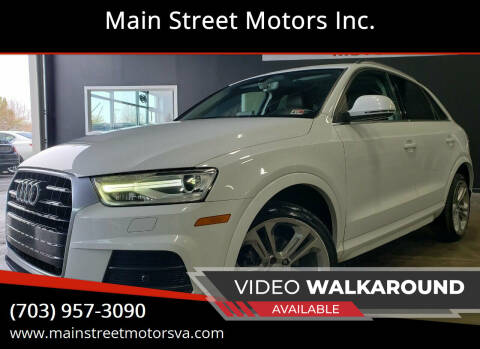 2016 Audi Q3 for sale at Main Street Motors Inc. in Chantilly VA