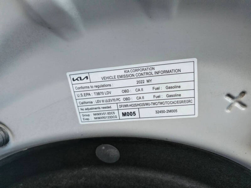 2022 Kia K5