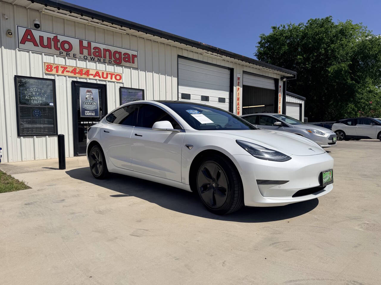 White 2020 Tesla Model 3 Standard Range Plus Standard Range Plus 4dr Sedan 2