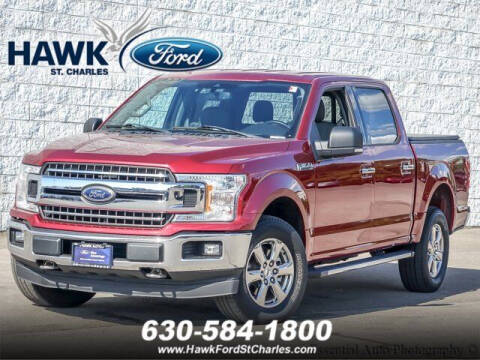 2019 Ford F-150 for sale at Hawk Ford of St. Charles in Saint Charles IL