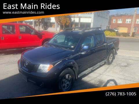 2011 Nissan Frontier for sale at East Main Rides in Marion VA